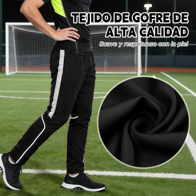 BIAOJUE - Pants Cómodo Deportivo Casual Jogger Gym Con Bolsas