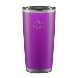 20oz/570ml Insulated, Vacuum Seal, Thermal Peak Drinkware Classic Tumbler (Purple)