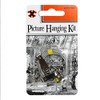 X-Hooks Silver Nickel Picture Hanging Kit - Hooks, Wire &