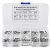 Boxwizard Inch Screws Assortment 150 Pieces 9 Sizes Hex Socket