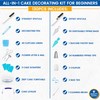 RFAQK Cake Decorating Kit Tools - RFAQK 130 Pcs Cake