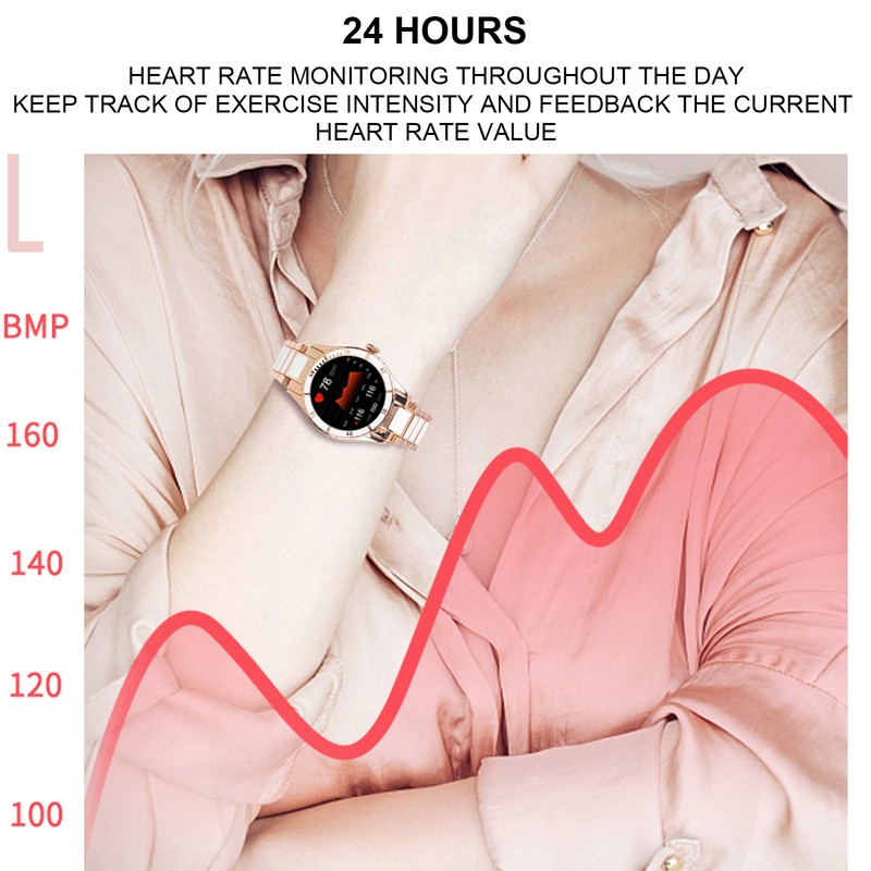 Z73 1.09 Inch Women Smart Watch Classic Luxury Recording Call