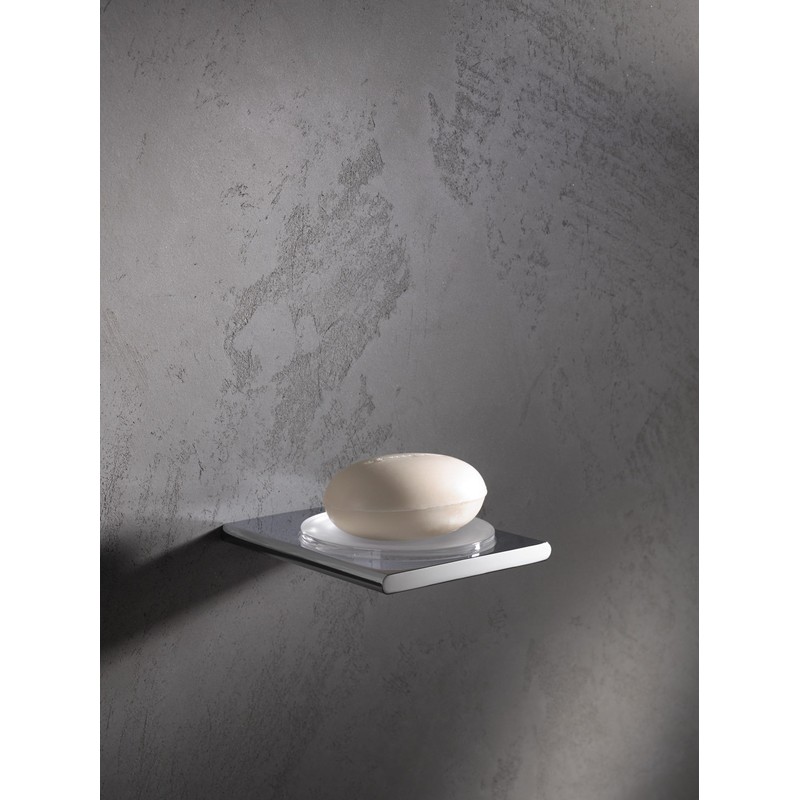 Keuco 11555019000 Soap Dish Edition 400 Set, complete with real