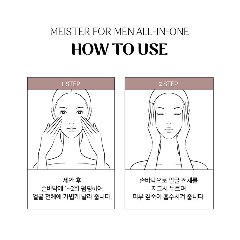 OHUI Meister for Men Moisturizing Vita All-in-One Set / 오휘(OHUI)