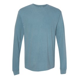 Comfort Colors Men's Adult Long Sleeve Tee, Style 6014 Ice Blue
