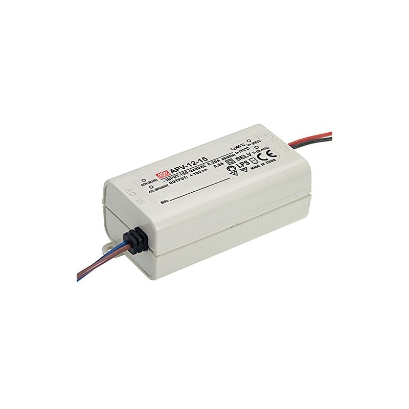 MEAN WELL APV-12-12 AC/DC LED Power Supply, Medical, APV-12 Series,