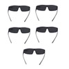 5 Pcs Solar Eclipse Glasses Lightweight Comfortable Portable Sun Viewing