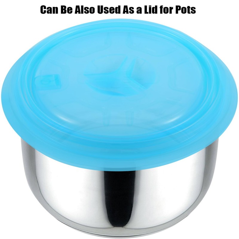 Kichwit Silicone Microwave Plate Cover Collapsible, Dishwasher Safe and BPA