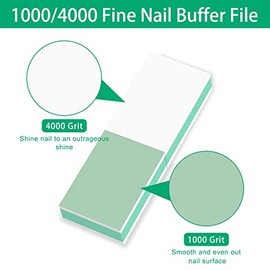 CGBE Nail Buffer Block and Shine Kit, 50 Count Mini Nail Buffer for Polishing Smooth and Shiny Natural Nails Fingernail Mini Buffer Nail File Smoother