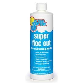 In The Swim Super Floc Out – Drop The Gunk, Ditch The Cloud, Dive Into Clear Water – 1 Quart