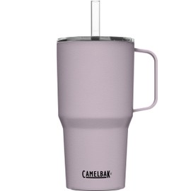 CamelBak Horizon Straw Mug, Insulated Stainless Steel - 24 oz, Purple Sky