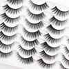 Glowingwin Cat Eye Lashes Eyelashes Dramatic Eyelashes Long Fluffy False