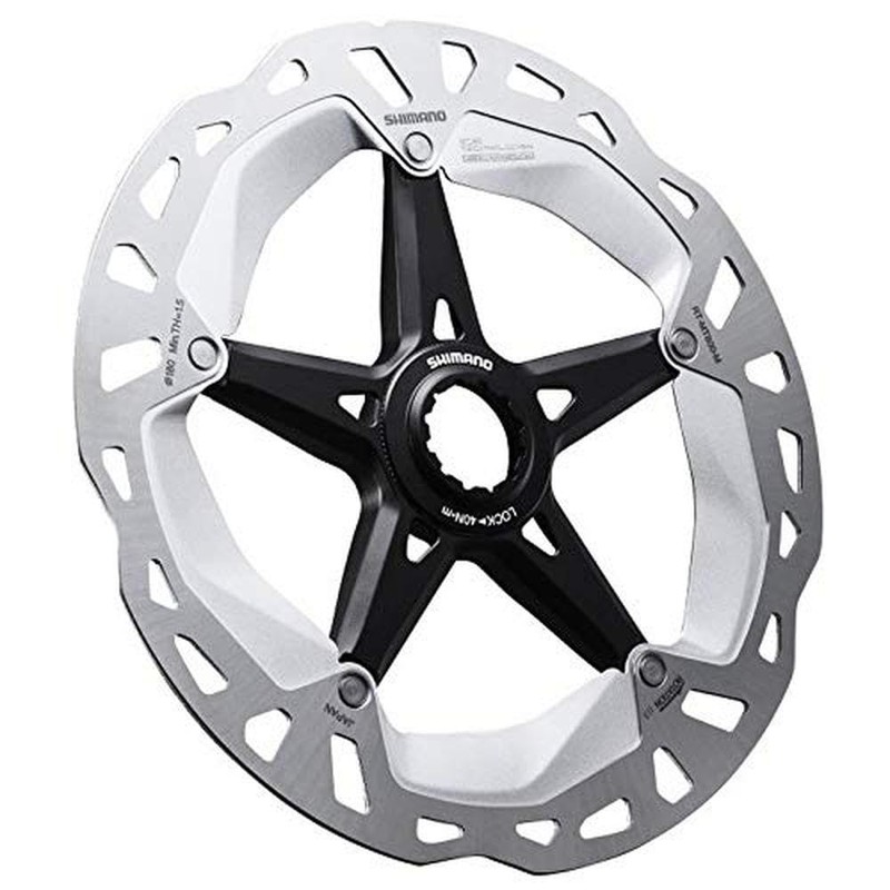 SHIMANO Rotore 140mm Center Lock Int. RT-MT800 IceTechFreeza con anello