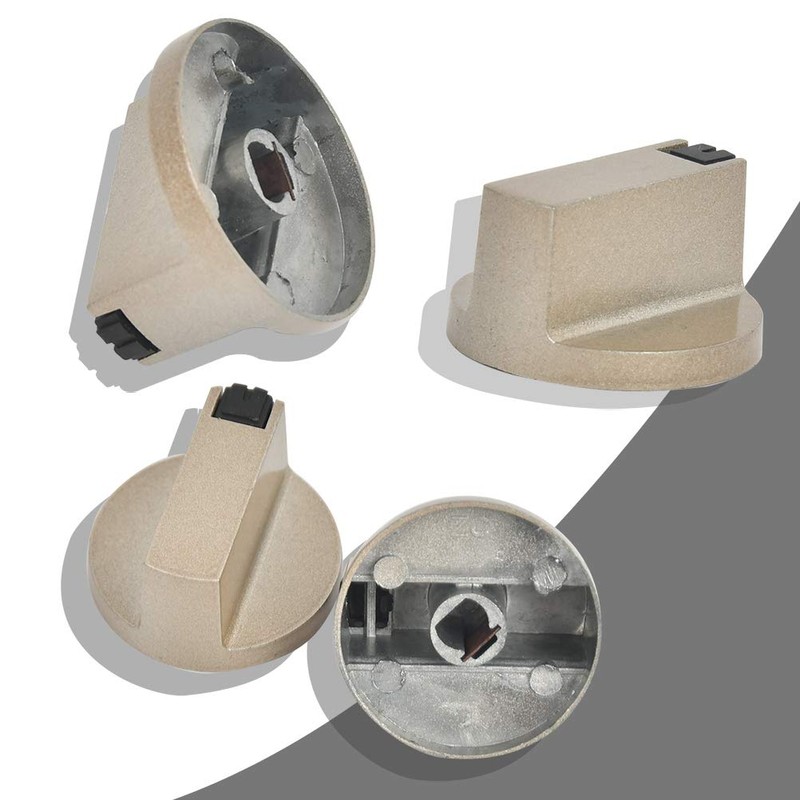 FOCCTS 6 x Gas Hob Knobs with 6 Gaskets, Stove