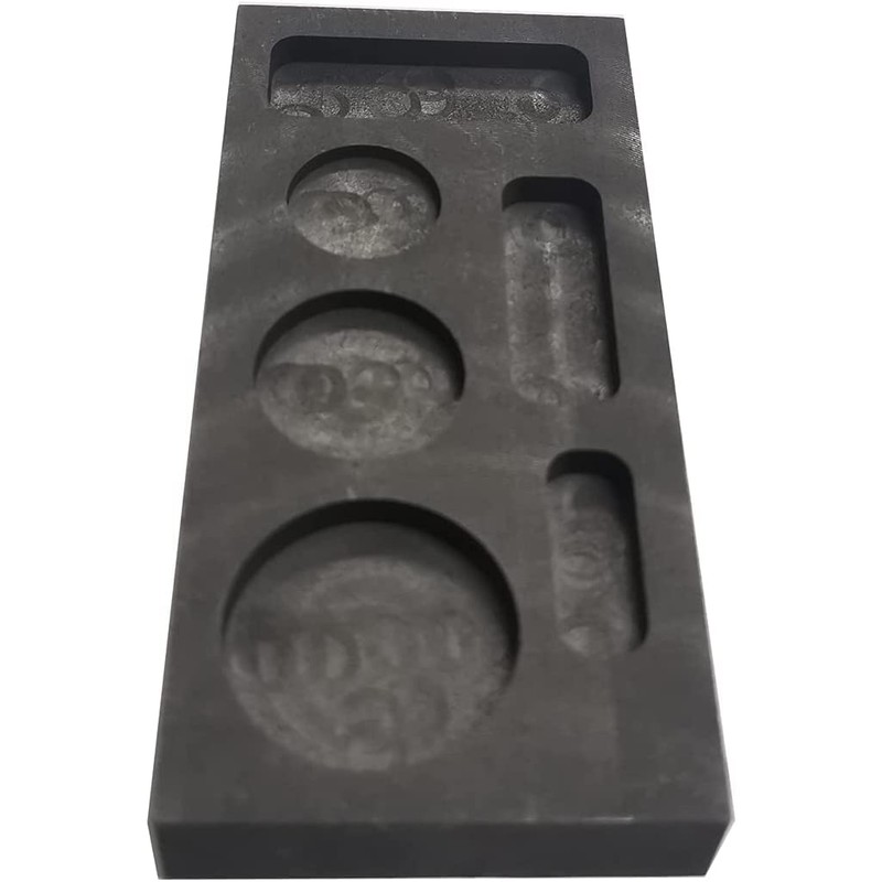 LLF Graphite Casting Ingot Mold Metal Refining Scrap Bar Coin