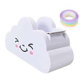 Dispensador De Cinta Con Cortador Compacto Para Oficina Escuela Manualidades Portarrollos De Escritorio Fácil De Usar 4.44X2.40X1.69In