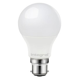 Integral LED GLS B22 806LM 9.5W EQ. to 60W 2700K DIMMABLE 80CRI 240° Frosted