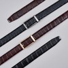 PlusZis 28 - 68 inch men's leather belt with ratchet,