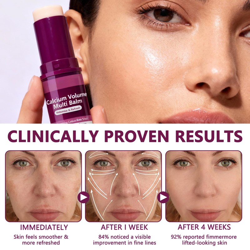 Feeliville Calcium Volume Multi Balm, Anti Wrinkle Calcium Balm, Anti-aging,