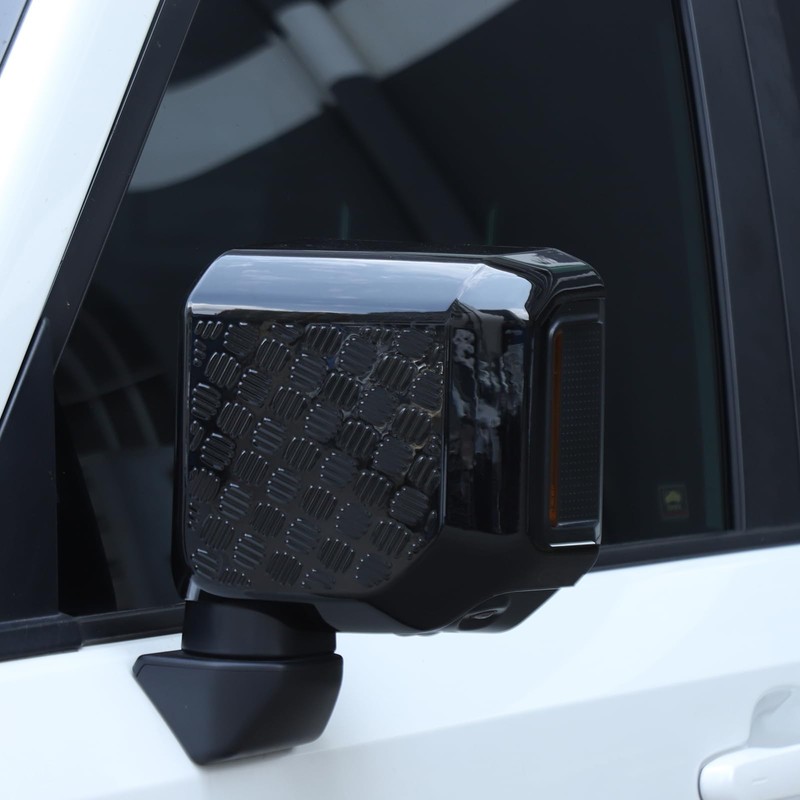 Rearview Mirror Caps Compatible with Toyota Land Cruiser 250 Prado