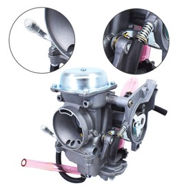 TJHSM Carburetor 0470-504 Carb Replacement for AC 400 2x4 4x4 2004