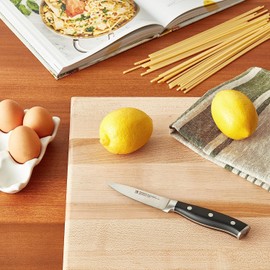 HENCKELS Forged Accent Razor-Sharp 3.5-inch Paring Knife, German Engineered Informed by 100+ Years of Mastery, Black