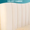King/Double/Single Size Headboard Slipcover Universal Bed Headboard Covers Dustproof All-inclusive