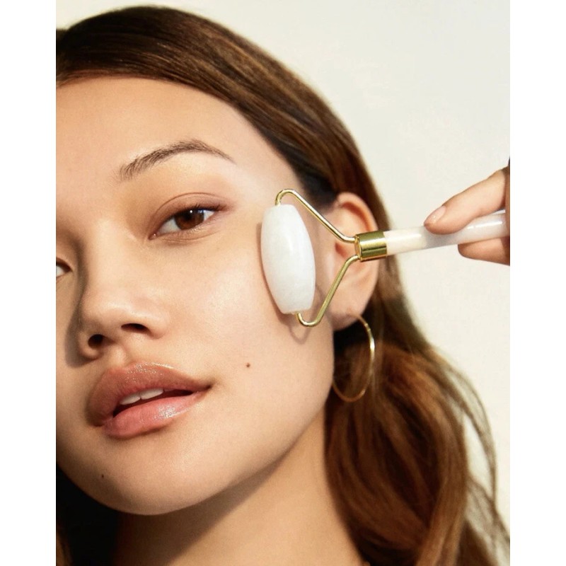 LOOPS Beauty White Jade Facial Roller