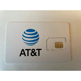AT&T 5G & 4G TRIPLE SIM CARD "3 IN 1"  NANO 4FF 4G 5G LTE GSM • ATT NEW