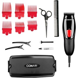 Conair Juego de peluqueria de 18 piezas hc91res mx Negro