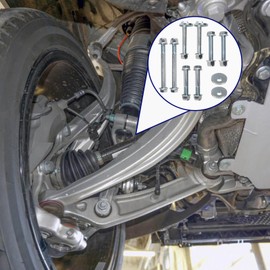 ZNB 203034572715 Front Control Arms Cam Bolts & Hardware Kit for 2002-2009 Dodge Ram 1500 2500 3500