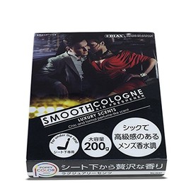 4x200 Gram 1" H x 4" W x 5.4" L Smooth Cologne Luxury Scents Scent ABS Plastic/Gel Based Brick Style Indoor/Interior/Home/Car/Restroom/Bathroom Air Freshener Odor Eliminator Deodorize