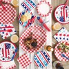Red Gingham Rectangular Table Cover - 54" x 84" (1
