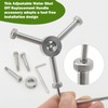 Adjustable Universal Outdoor Spigot Handle for Garden Faucet, Hose Bib