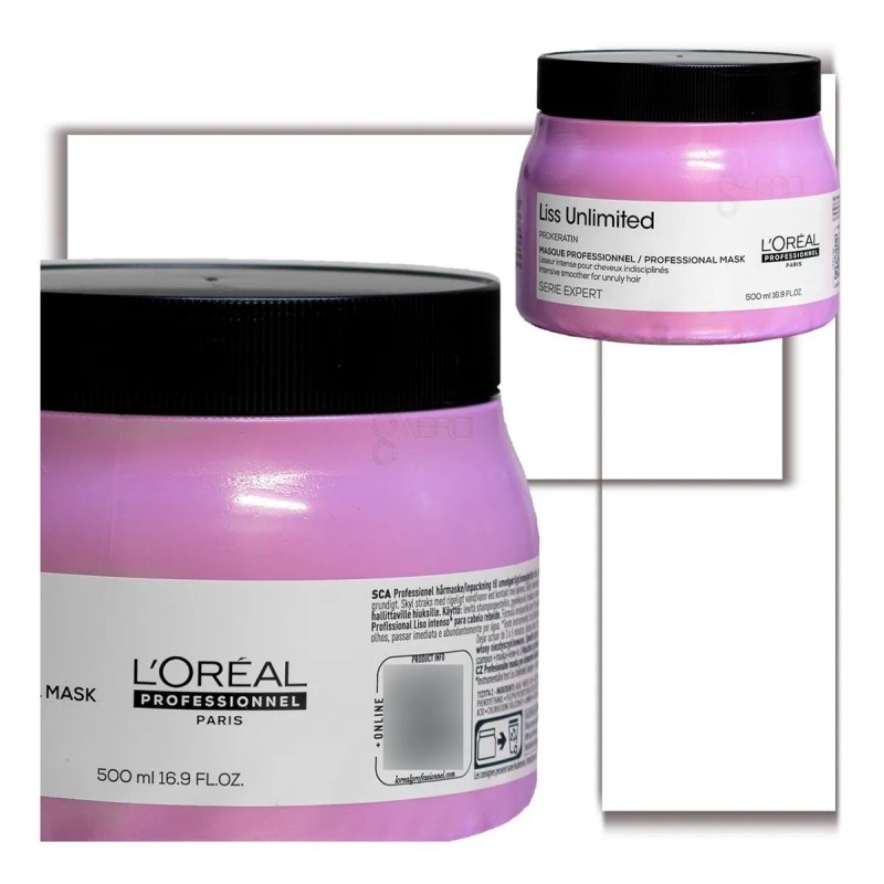 L´Oréal Professionel Máscara Liss Unlimited 500ml