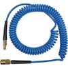 Spiral hose coupling set, standard coupling NW 7.2, PU, hose