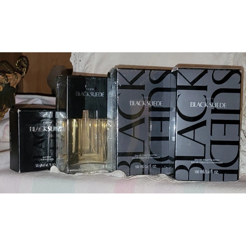Avon Black Suede Eau de Toilette Spray 3.4 fl oz