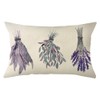 Ogiselestyle Watercolor Lavender Throw Pillow Cover, 12 x 20 Inch