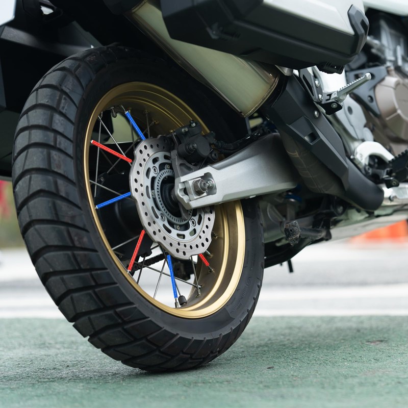 sourcing map 36pcs Bike Reflective Spoke Skins 0.2" Plastic Bicycle