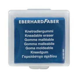 Eberhard Faber 585428 Rubber Eraser Duo Gom Medium Blue/Red