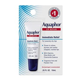Aquaphor Lip Reparación Tubo Blister Card, 0,35 onza