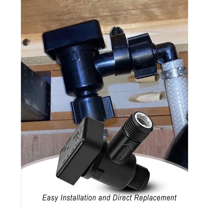 571-VAC-CHK-A RV Vacuum Breaker Check Valve For Black Tank System