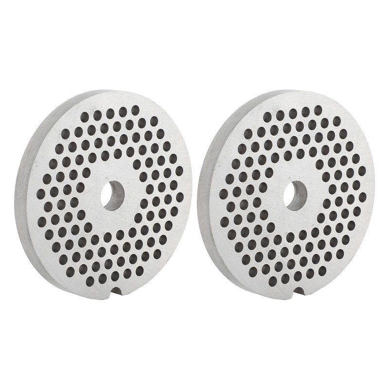 Stainless Steel Meat Grinder Plate Discs Blades Replacement 3mm Round