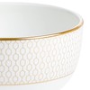 Wedgwood 1066960 Geo Gold Bowl Plate, Approx. 4.3 inches (11