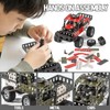Volico DIY 3D Car Metal Engineering Kit Buildable192-Piece STEM Building