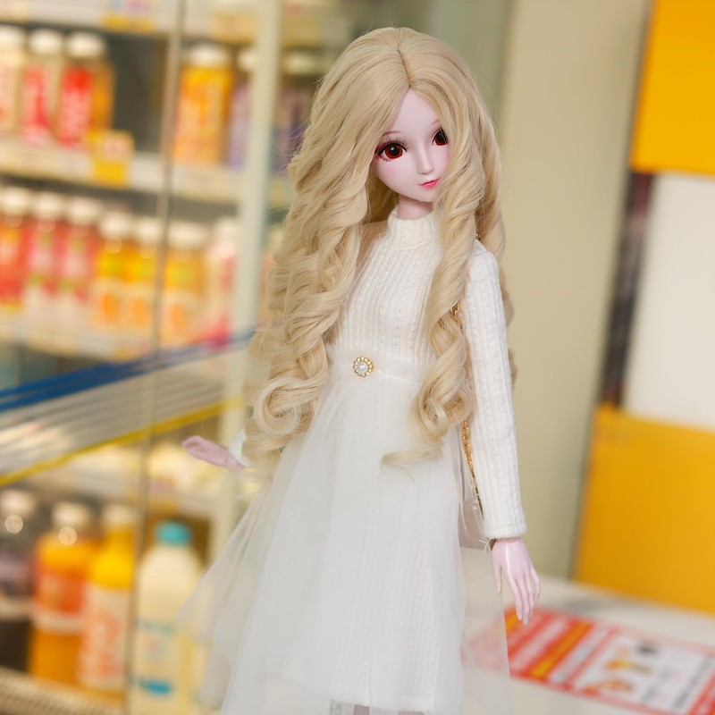 Proudoll 1/3 BJD Doll Complete Set - White Dress with