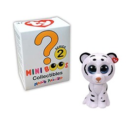 Mini Boos Sammelfiguren Serie 2 Ty Owlette Tasha Skylar Precious Including Mystery Chase (Tundra)