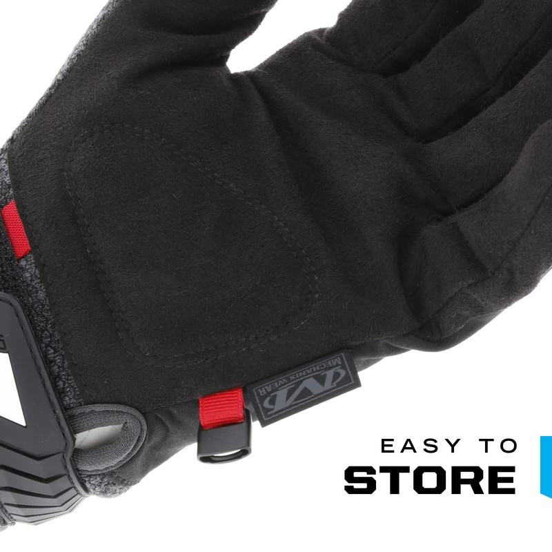 Mechanix Wear ColdWork Original Winter Safety Work Gloves (XX-Large, Black/Grey)