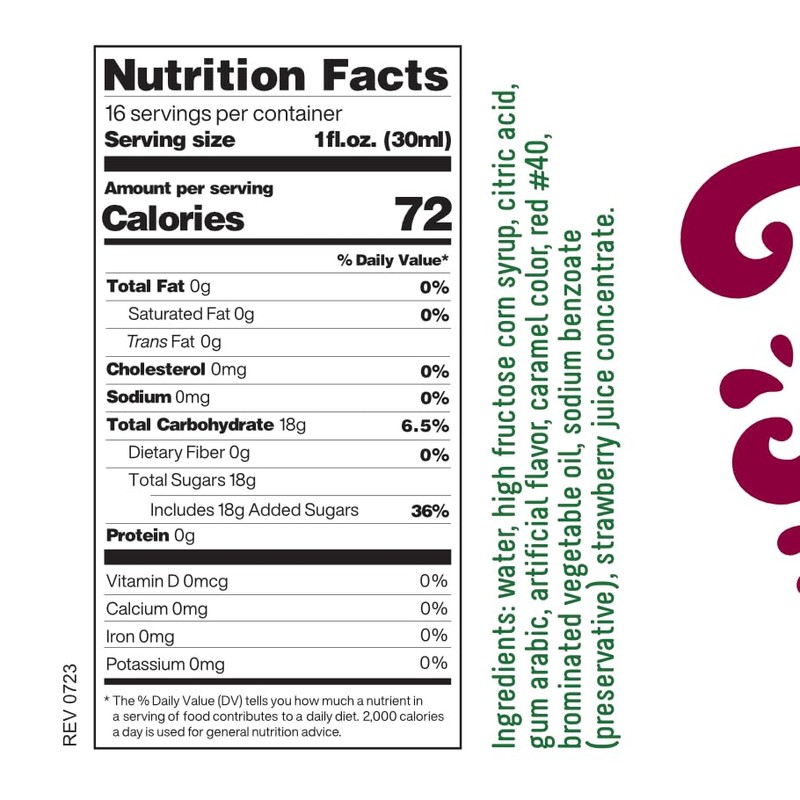 Time For Treats Flavored Syrup for Snow Cones, Homemade Sodas,