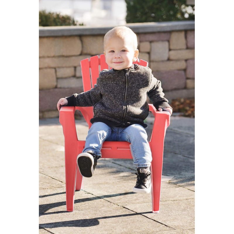 KIDS Red Adirondack Chair